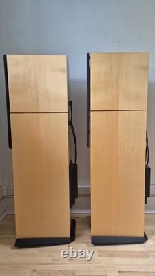 Naim Allae Floorstanding Speakers Pair 2.0 Wired Banana, Maple