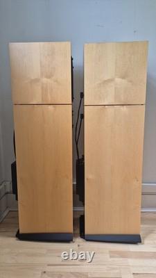 Naim Allae Floorstanding Speakers Pair 2.0 Wired Banana, Maple