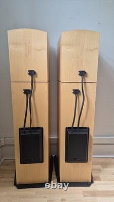 Naim Allae Floorstanding Speakers Pair 2.0 Wired Banana, Maple
