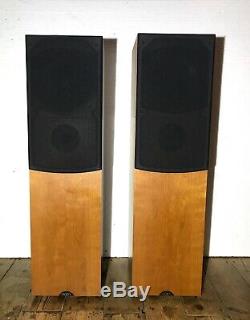 Naim INTRO 2 Floor Standing Speakers in Cherry Veneer Superb Sound