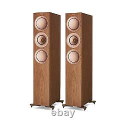 Nearly New KEF R7 Floorstanding Speakers Walnut