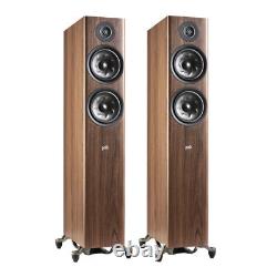 Nearly New Polk Audio Reserve R600 Floorstanding Speakers Brown