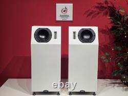 Neat Acoustics Iota Alpha Floorstanding Speakers Satin White Rpr £2,025.00