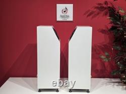 Neat Acoustics Iota Alpha Floorstanding Speakers Satin White Rpr £2,025.00