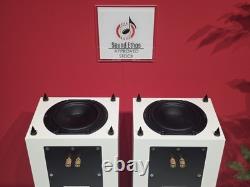 Neat Acoustics Iota Alpha Floorstanding Speakers Satin White Rpr £2,025.00