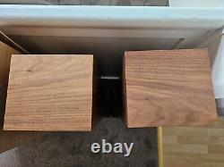 Neat Elite Classic Speakers in American Walnut Mint Condition, boxed