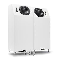 Neat Iota Alpha Floor-Standing Speakers Loudspeakers in Satin White