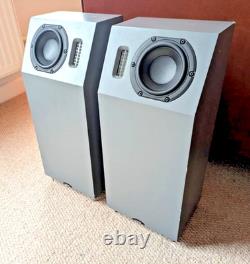 Neat Iota Alpha Floorstanding Speakers Grey Pair Fair Condition RRP £2,025