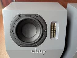 Neat Iota Alpha Floorstanding Speakers Grey Pair Fair Condition RRP £2,025