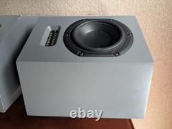 Neat Iota Alpha Floorstanding Speakers Grey Pair Fair Condition RRP £2,025