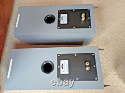 Neat Iota Alpha Floorstanding Speakers Grey Pair Fair Condition RRP £2,025