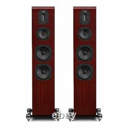 New. Quad S4 Hybrid 3 way ABR Floorstanding Speakers in black SAVE £400