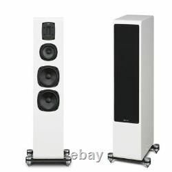 New. Quad S4 Hybrid 3 way ABR Floorstanding Speakers in black SAVE £400