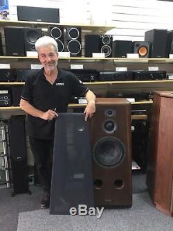 New Wharfedale Airedale Neo Premium Floorstanding Speakers Walnut