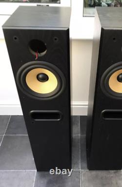 No tweeters! B&W P4 100W Bowers and Wilkins Floor Standing Speakers England