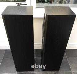 No tweeters! B&W P4 100W Bowers and Wilkins Floor Standing Speakers England