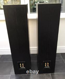 No tweeters! B&W P4 100W Bowers and Wilkins Floor Standing Speakers England