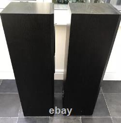 No tweeters! B&W P4 100W Bowers and Wilkins Floor Standing Speakers England