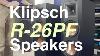 Overview Klipsch Reference R 26pf Black Floorstanding Speakers