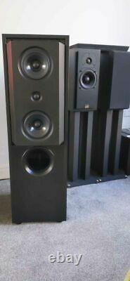 PAIR KEF Reference 104.2 Audiophile Speakers Time Warp Condition Boxed! Floor