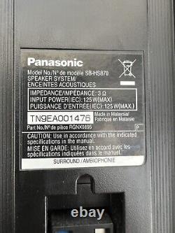 PANASONIC SB-HS870 Home Cinema Floor Standing Speakers (Pair) Surround Sound