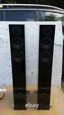 PMC Fact 8 floorstanding speakers, in gloss black boxed