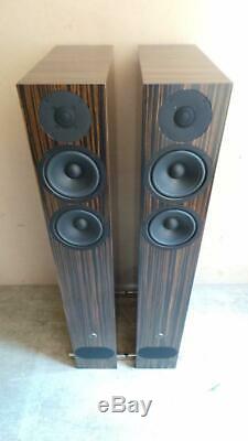 PMC Fact 8 floorstanding speakers, in tiger ebony finish boxed