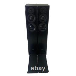 PMC OB1 HiFi Home Audio Floor Standing Tower Speakers Black (Pair) inc Warranty