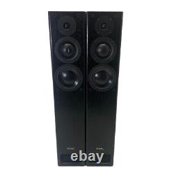 PMC OB1 HiFi Home Audio Floor Standing Tower Speakers Black (Pair) inc Warranty