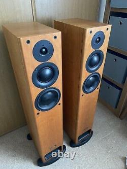 PMC OB1 floor standing CHERRY WOOD speakers perfect working order withoriginal box