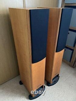 PMC OB1 floor standing CHERRY WOOD speakers perfect working order withoriginal box