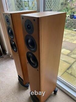 PMC OB1 floor standing CHERRY WOOD speakers perfect working order withoriginal box