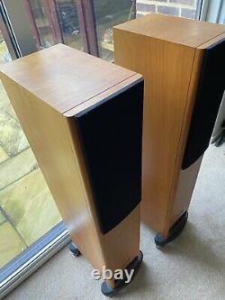 PMC OB1 floor standing CHERRY WOOD speakers perfect working order withoriginal box