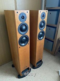 PMC OB1 floor standing CHERRY WOOD speakers perfect working order withoriginal box