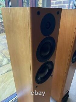 PMC OB1 floor standing CHERRY WOOD speakers perfect working order withoriginal box