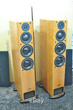 PMC PB1i Floor Standing Speakers. Cherry Finish. VGC with boxes. Fully Working