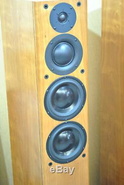 PMC PB1i Floor Standing Speakers. Cherry Finish. VGC with boxes. Fully Working