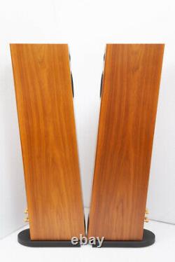 PMC Twenty 23 floorstanding speakers in walnut, with boxes