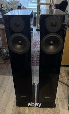 PMC Twenty 24 Black Gloss Floor-Standing Speakers. Pair