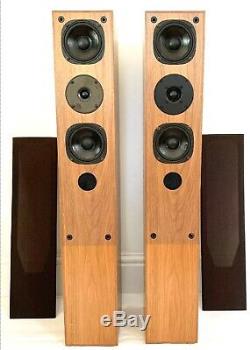 PROAC Teak Floor Standing Tower Speakers & Nearly New Tweeter Made In England