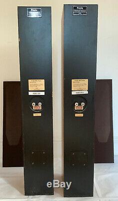 PROAC Teak Floor Standing Tower Speakers & Nearly New Tweeter Made In England