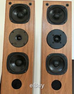 PROAC Teak Floor Standing Tower Speakers & Nearly New Tweeter Made In England