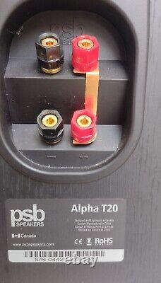 PSB Alpha T20 Wired High End 3 Way Floor Standing Speakers 8 Ohms 15 120 W