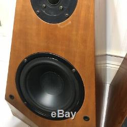 Pair (2) Sony SS-M3 Floorstanding Speakers Cherry Refoamed