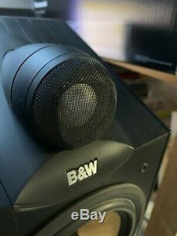 Pair Bowers & Wilkins B&W CDM 7NT Stereo System Use Floorstanding Loud Speakers