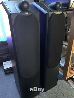 Pair Bowers & Wilkins B&W CDM 7NT Stereo System Use Floorstanding Loud Speakers