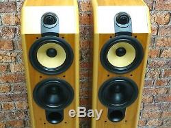 Pair Bowers & Wilkins B&W CDM 7 Stereo System Use Floorstanding Loud Speakers