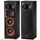 Pair Cerwin Vega XLS-28 Dual 8 3 Way Subwoofer Floor Standing Tower Speakers