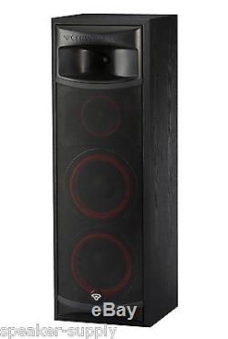 Pair Cerwin Vega XLS-28 Dual 8 3 Way Subwoofer Floor Standing Tower Speakers
