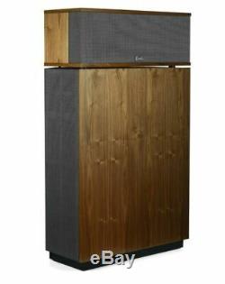 Pair Floor Standing Speakers Klipsch Klipschorn Ak6 Brand New Warranty Walnu